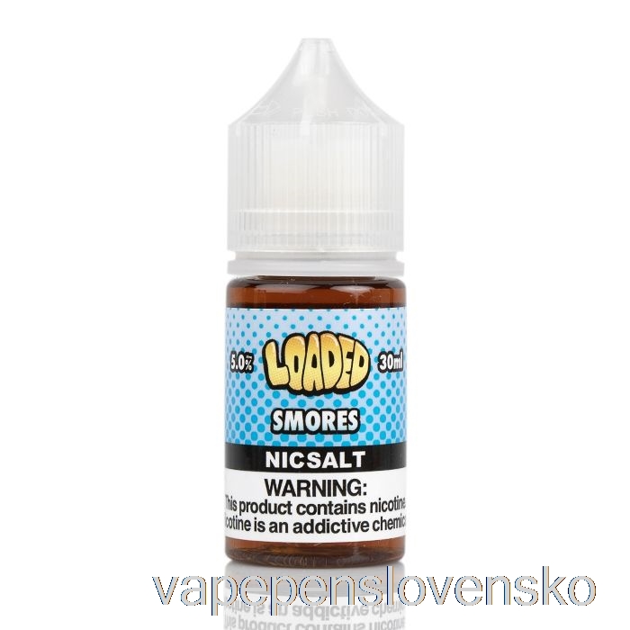 Smores - Naložené Soli - Neľútostné Pary - 30ml 35mg Vape Slovensko